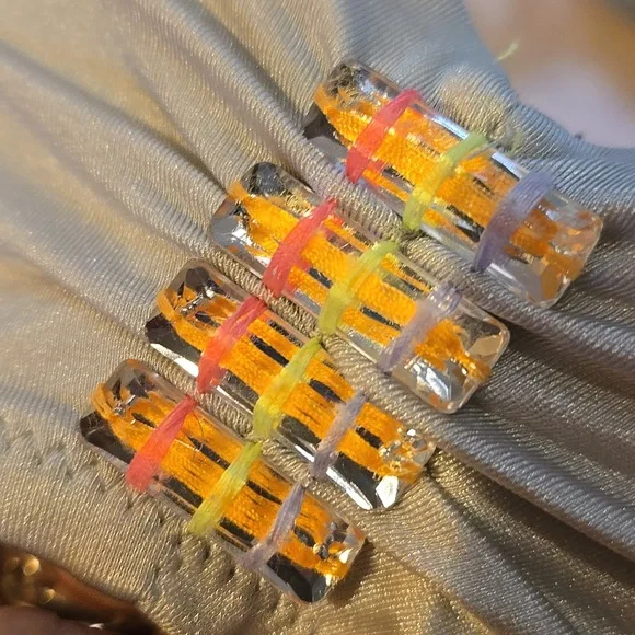 Victoria's Secret Elegant Shimmery Silver Gray Bead Accented Bikini Top - Picture 11 of 11